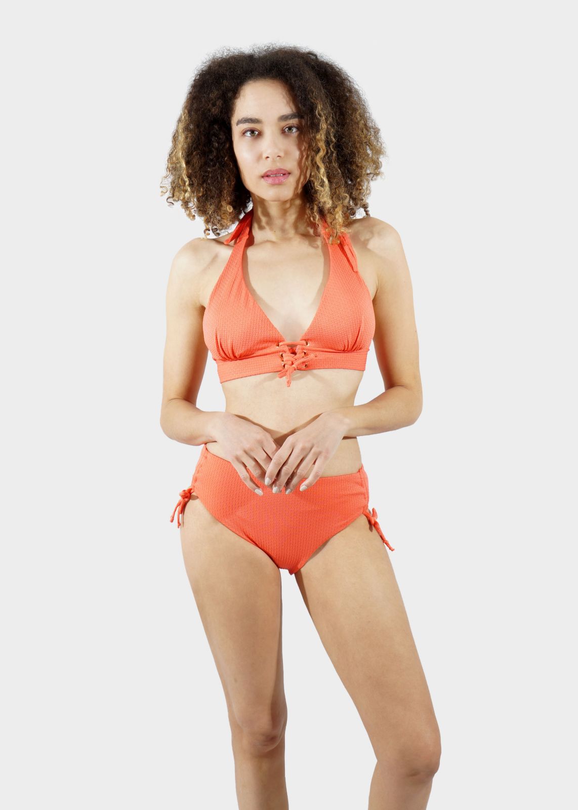 Γυναικείο set bikini αποσπώμενη ενίσχυση διακοσμητικά τρούκς bikini κανονική γραμμή B-C Cup