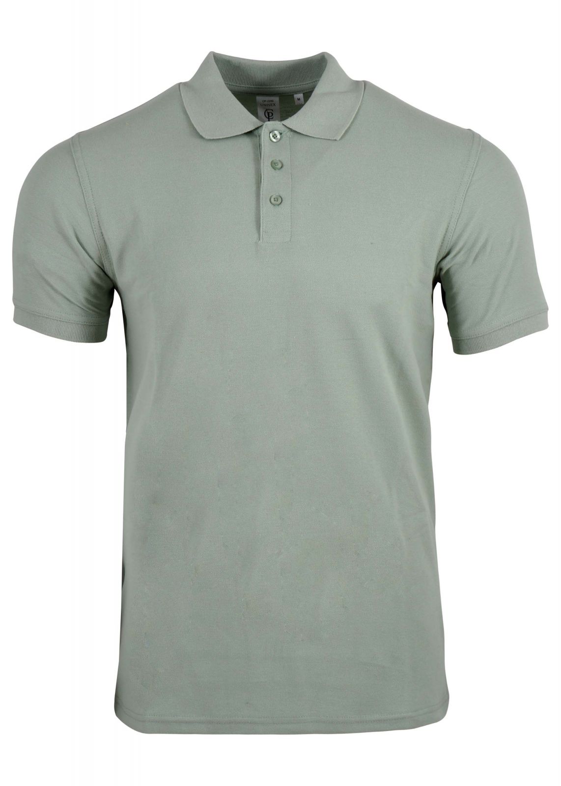 Αντρική μπλούζα τύπου polo κοντό μανίκι. Basic Collection