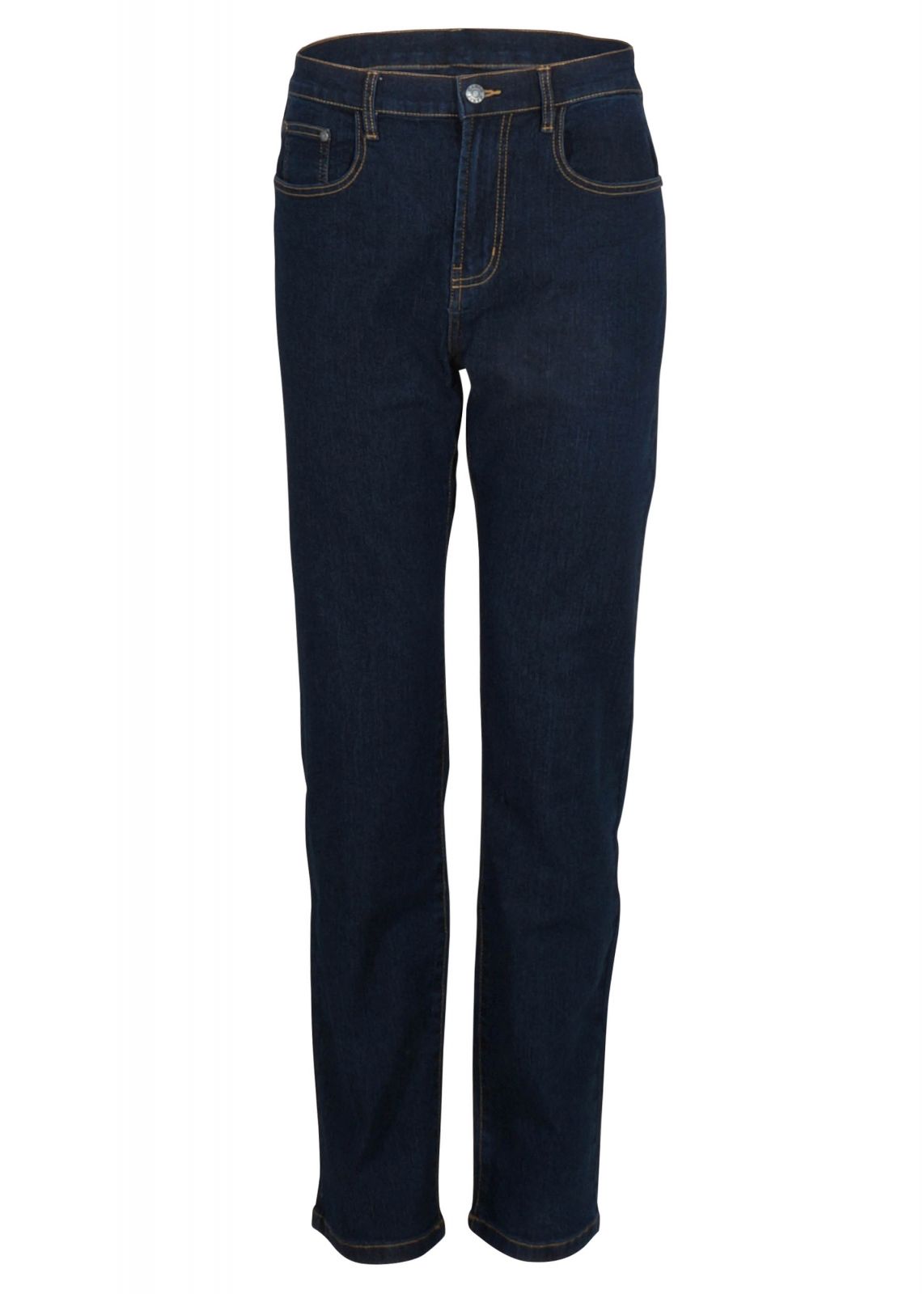 Αντρικό παντελόνι jean ελαστικό 5άτσεπο σε ίσια κλασική γραμμή. Basic collection.