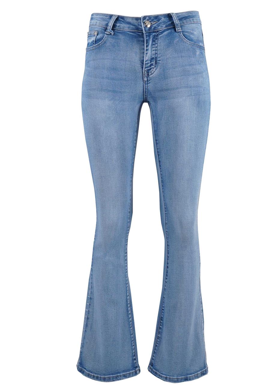 Γυναικεία jean παντελόνι bootcut.Denim collection