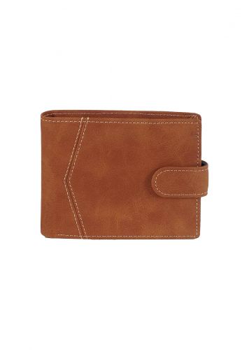 Ανδρικό πορτοφόλι δερμάτινο εξωτερικές ραφές. Leather Collection