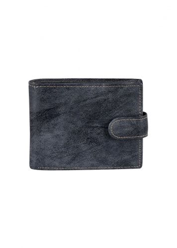 Ανδρικό πορτοφόλι δερμάτινο batick με clip. Leather Collection