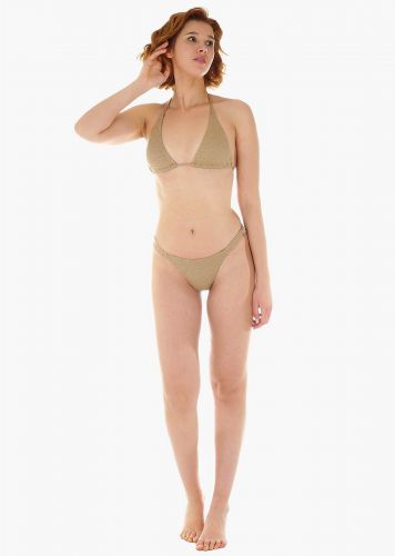 Γυναικείο σετ μαγιό bikini τριγωνάκι αποσπώμενη επένδυση slip brazil .Καλύπτει B CUP