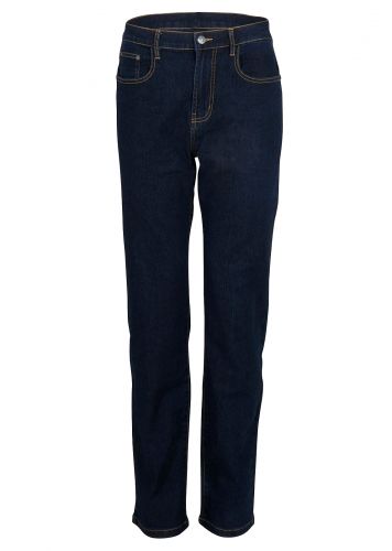Αντρικό παντελόνι jean ελαστικό 5άτσεπο σε ίσια κλασική γραμμή. Basic collection.