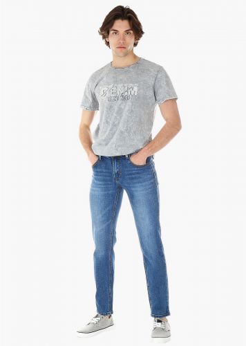 Ανδρικό jean παντελόνι γραμμή Regular.Denim Collection