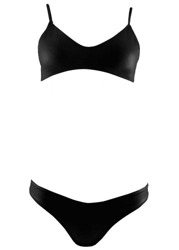 Γυναικείο set μαγιό με ενίσχυση bikini κανονική γραμμή. Καλύπτει A & B cup