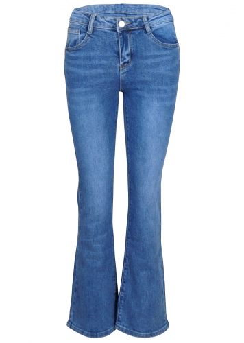 Γυναικείο παντελόνι jean ελαστικό Bootcut push-up. Denim Collection