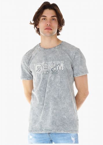 Ανδρική μπλούζα στάμπα 3d  σε Oversize γραμμή.